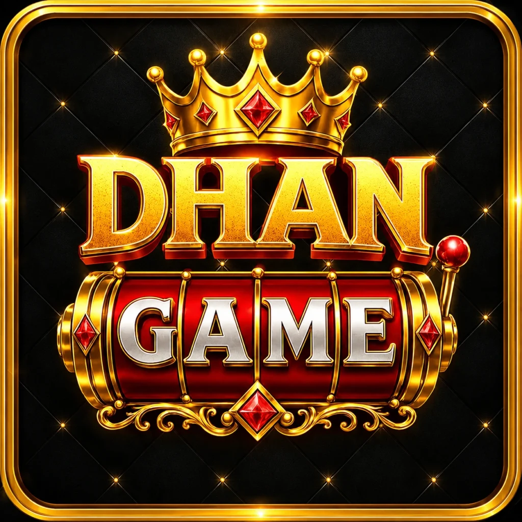 Dhan Game Apk 1 Dhan Game Logo Golden Border