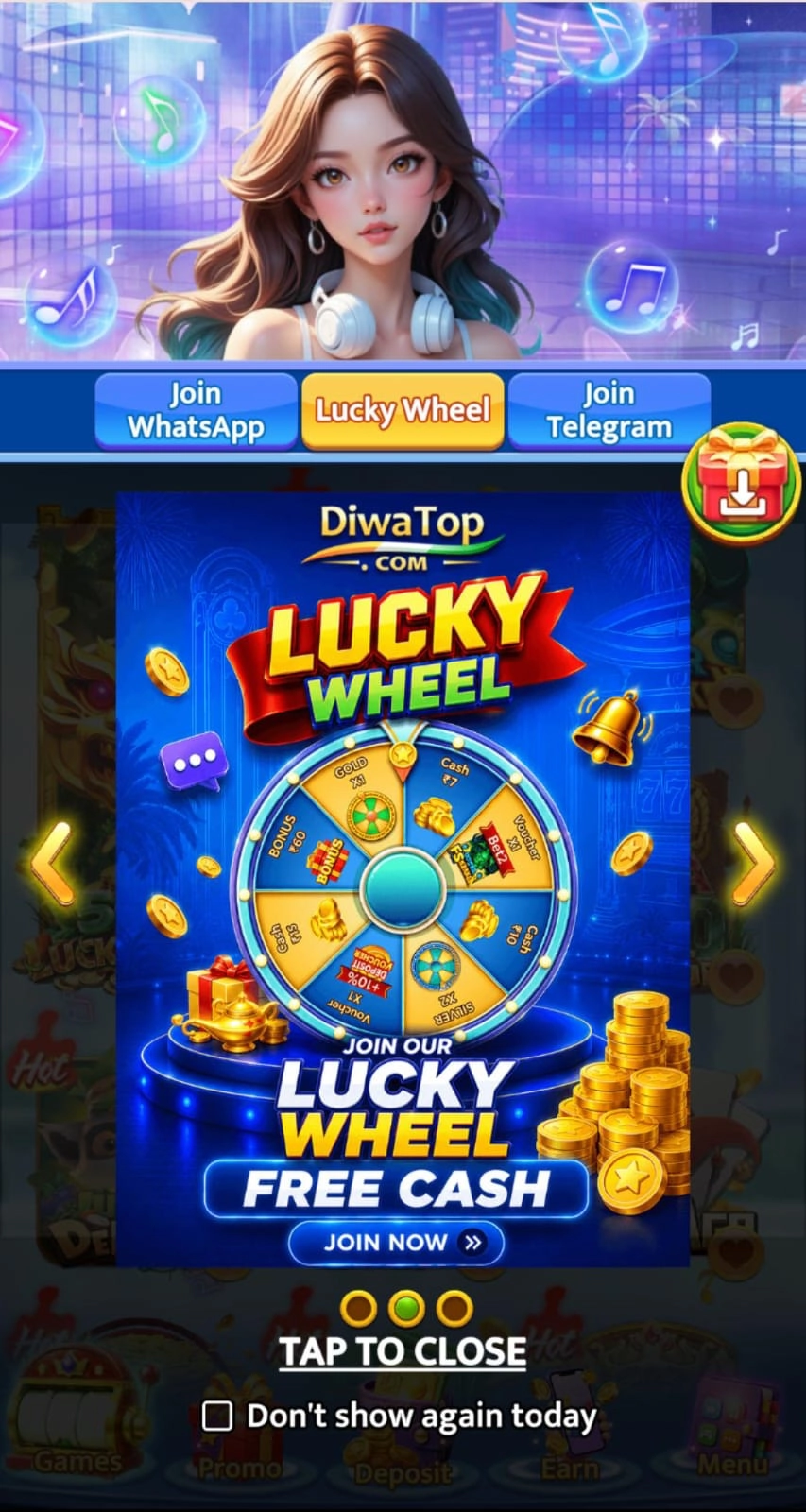 Diwa Top Apk Screenshot